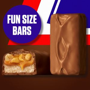 Fun Size Halloween Chocolate Candy Bars.