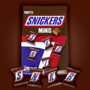 Minis Size Milk Chocolate Candy Bar Bulk Assortment.