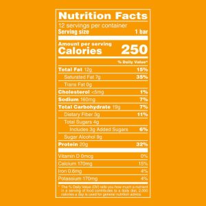 Hi Protein Bar – Peanut Butter & Caramel.