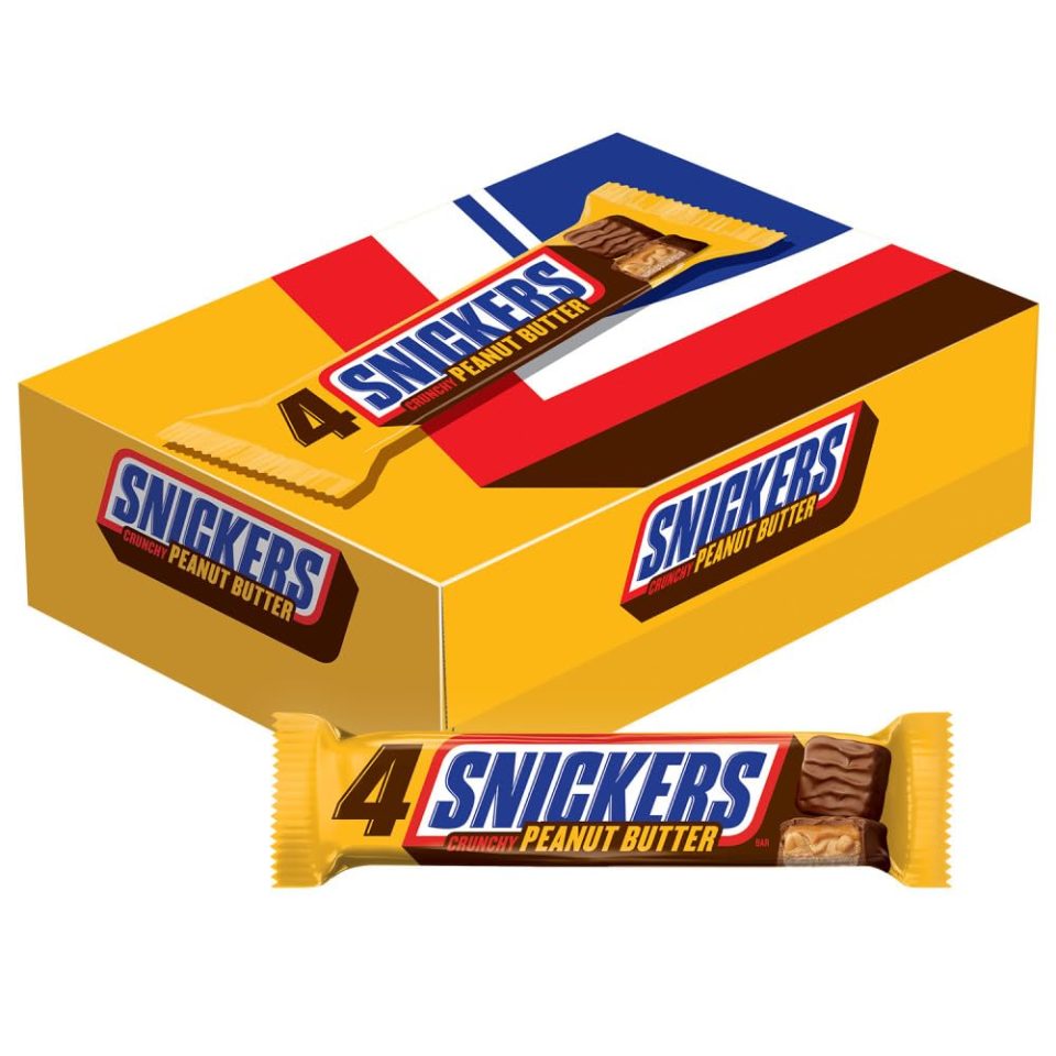 Crunchy Peanut Butter Squared Sharing Size Chocolate Candy Bars