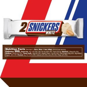 Snickers White. 24 count