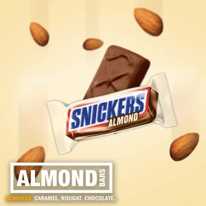 Fun Size Almond Milk Chocolate Candy Bars Bulk Pack