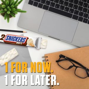Snickers White. 24 count