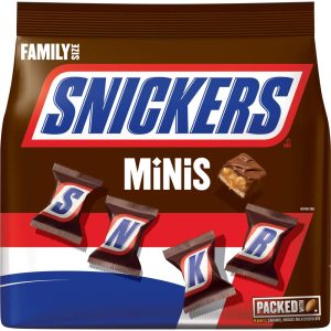 Minis Size Chocolate Candy Bars.