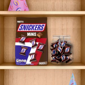 Minis Size Milk Chocolate Candy Bar Bulk Assortment.