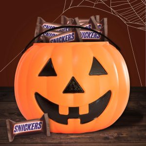 Fun Size Halloween Chocolate Candy Bars.