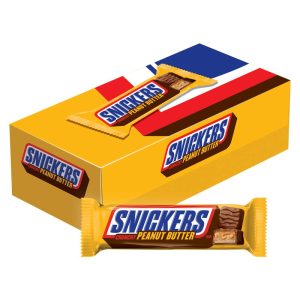 Peanut Butter Squared Singles Size Chocolate Candy Bars