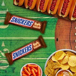 NFL Football Full Size Chocolate Candy Bars.