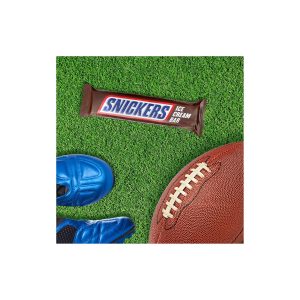 Ice Cream. Chocolate Caramel Peanut Butter Ice Cream Bars